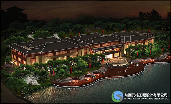 陜西園林綠化-酒店園林設(shè)計(jì)